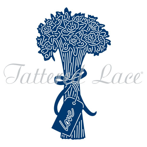 Tattered Lace Daffodil Bouquet Cutting Die TDL0249 Spring WIldlife Series