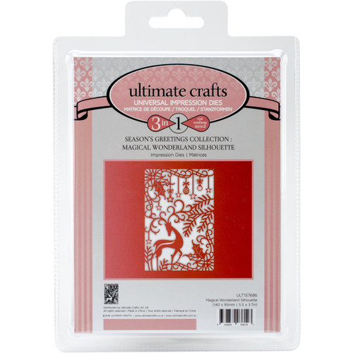 Ultimate Crafts Die-Magical Wonderland Silhouette, 3.7'X5.5'