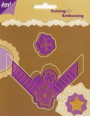 Joy! Crafts Die, Flower and Flower Bow