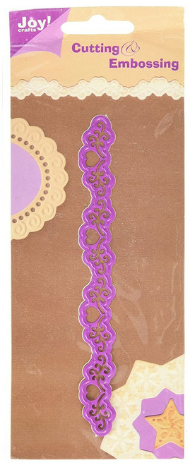 Joy! Crafts Die, Filigree and Hearts Border, Small