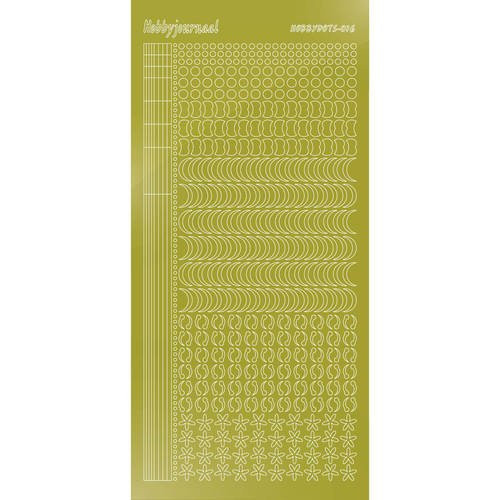 Find It Trading Hobbydots sticker style 16- Mirror - Yellow