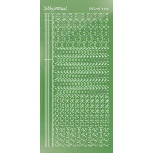 Find It Trading Hobbydots sticker style 16- Mirror - Lime