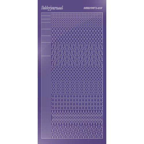 Find It Trading Hobbydots sticker style 15- Mirror - Purple