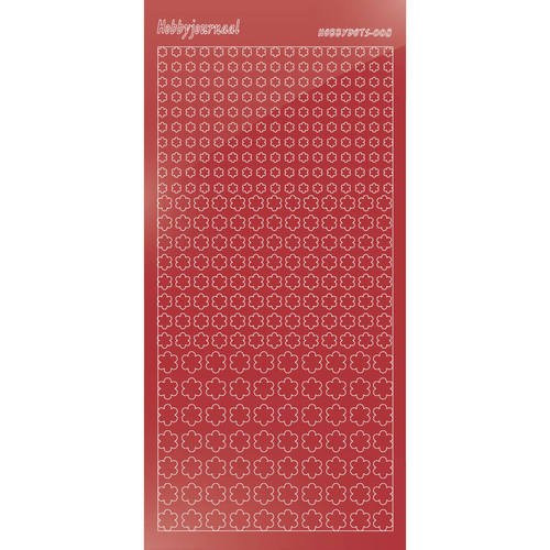 Find It Trading Hobbydots sticker style 8- Mirror - Christmas Red