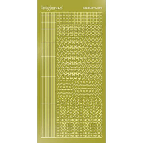 Find It Trading Hobbydots sticker style 9 - Mirror - Yellow