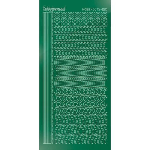 Find It Trading Hobbydots sticker style 20 - Mirror - Green
