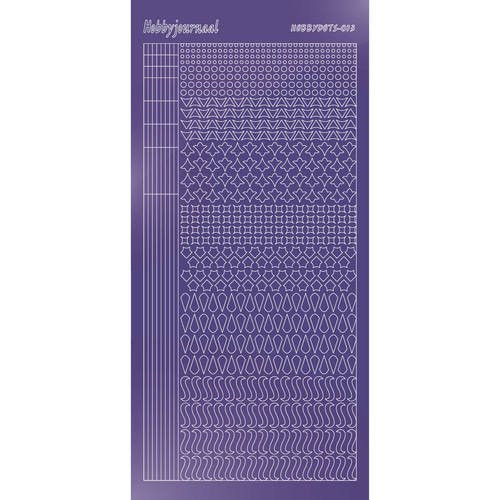 Find It Trading Hobbydots sticker style 13 - Mirror - Purple
