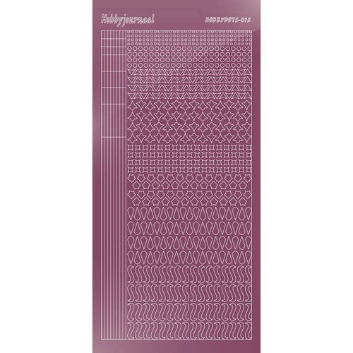 Find It Trading Hobbydots sticker style 13 - Mirror - Violet