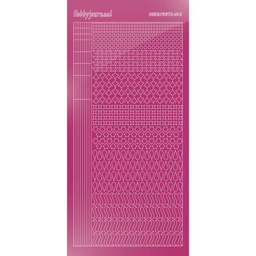 Find It Trading Hobbydots sticker style 13 - Mirror - Pink