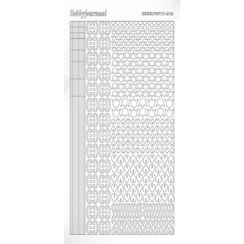 Find It Trading Hobbydots Sticker Style 12 - White