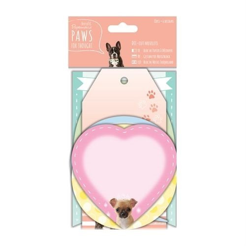 Papermania Paws For Thought Pet-Themed Die-Cut Notelets