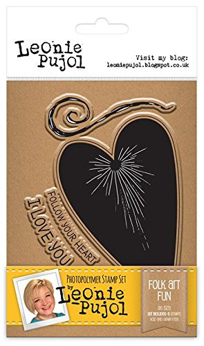 Leonie Pujol Clear Stamp Set-Folk Art Fun LPSTFOLK