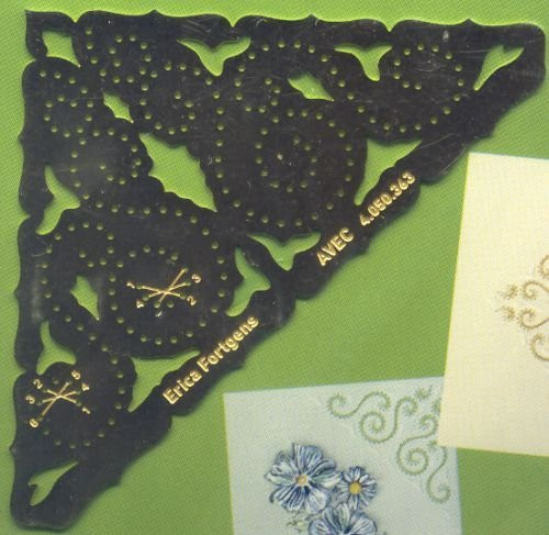 Erica's Embroidery Template Corner- Symbol