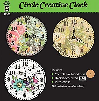 Hot Off The Press - Clock Kit - Circle