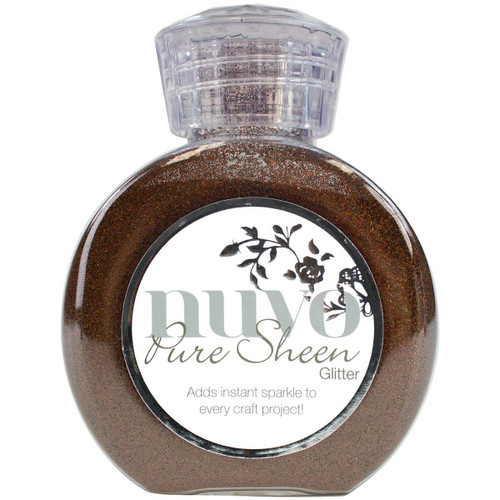 Tonic Studios Nuvo Glitter Pure Sheen, Chestnut Brown