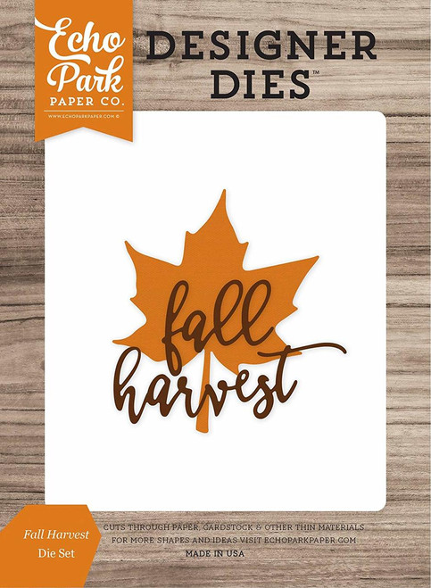 Echo Park Paper Company Fall Harvest Die Set