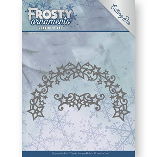 Jeanine's Art - Frosty Ornaments - Frosty Wreath Cutting Die JAD10048