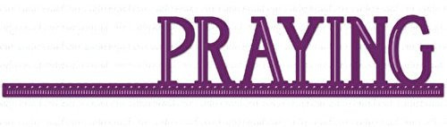 Our Daily Bread Praying Border Cutting Die