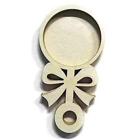 Filigranki Laser Cut Decorative Chipboards Shakerbox Baby Rattle