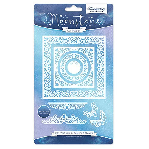 Hunkydory Moonstone Deck The Halls- Fabulous Frames - Cutting Dies MSTONE038