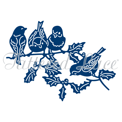 Tattered Lace Robins & Holly Dies D1303