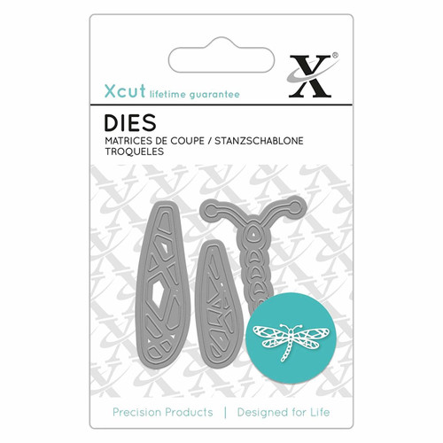 Docrafts XCU503635 Xcut Mini Decorative Dies 3/Pkg-Filigree Dragonfly