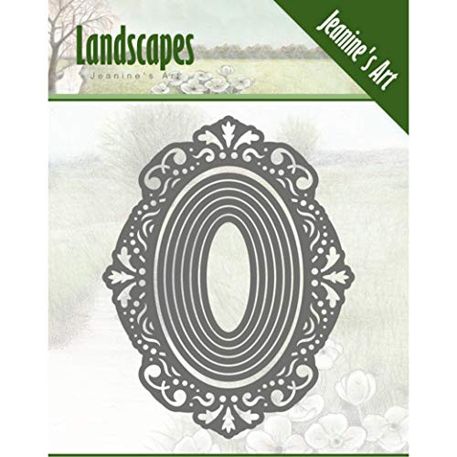 Jeanine's Art Landscapes- Mini Frame Oval Die Set