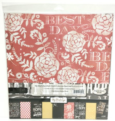 My Mind's Eye 12 X 12 Paper Collection Kit (Chalk Studio)
