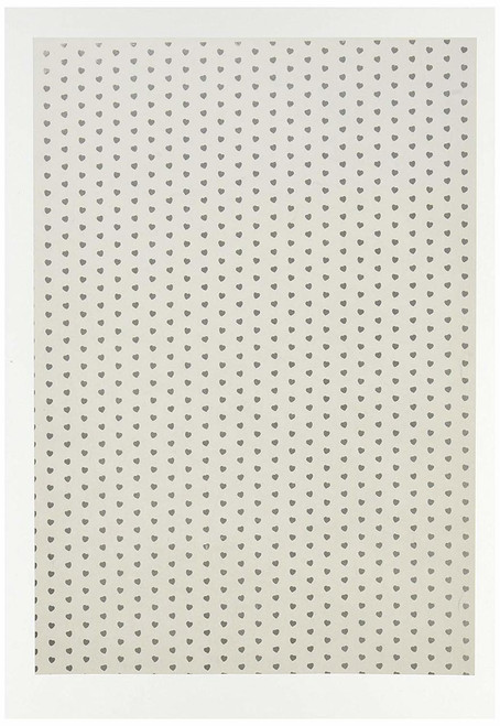 Ruby Rock-It Fundamentals A4 Vellum Sheets, 11.7 by 8.3-Inch, Hearts, 12-Pack