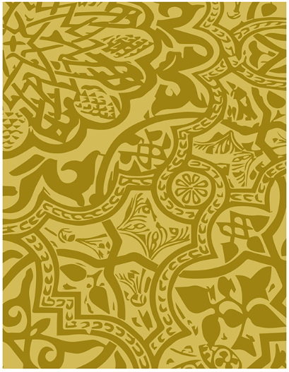 Richard Garay Brocade Code Embossing Folder SGEF-002