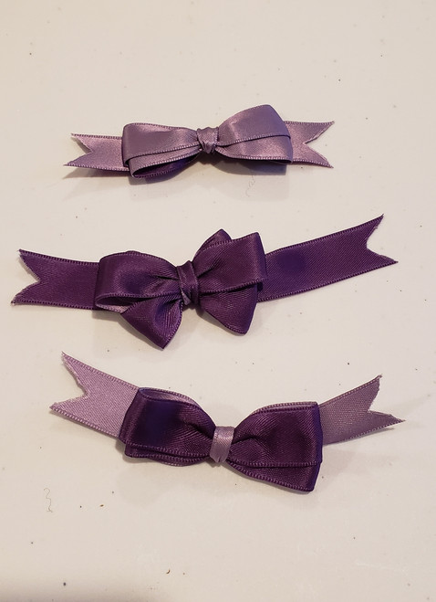 6 Colors Reversible Satin Ribbon 5/8" 1 YD/each color