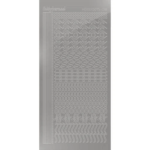 Find It Trading Hobbydots sticker - Mirror - Silver STDM188