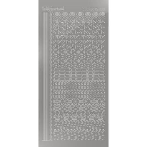 Find It Trading Hobbydots sticker - Mirror - Silver STDM188