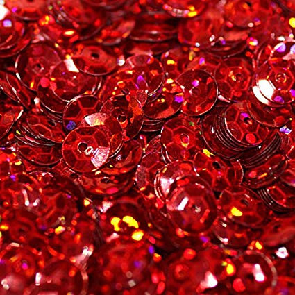 Accent Design 5mm Red Cupped Sequins 800 PCS