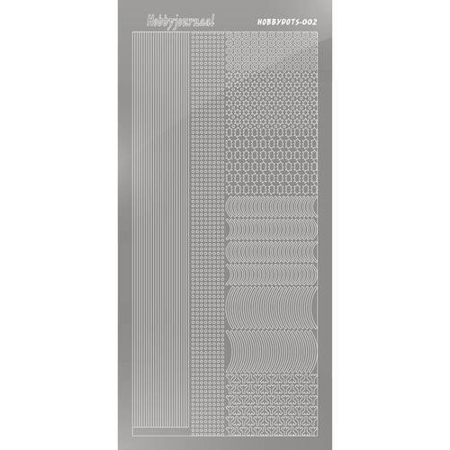 Find It Trading Hobbydots sticker - Mirror - Silver - Style 2 STDM028