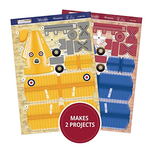 Hunkydory Planes, Trains, and Automobiles- Golden Skies & Silver Skies Topper Set PTA901