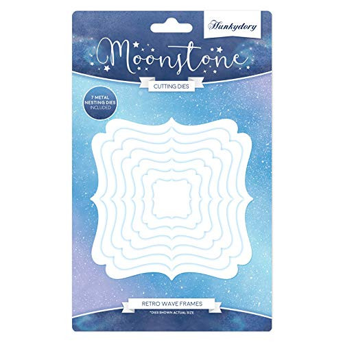 Hunkydory Moonstone Dies- Retro Wave Frame MSTONE080