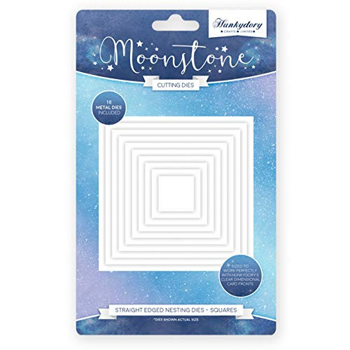 Hunkydory Moonstone Dies- Straight Edged Squares MSTONE049