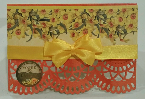 Die'Sire Create-A-Card Die'sire Beatrice LAce Border Die 