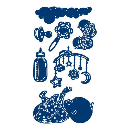 Tattered Lace Secret Surprise Baby Die Cutting Set