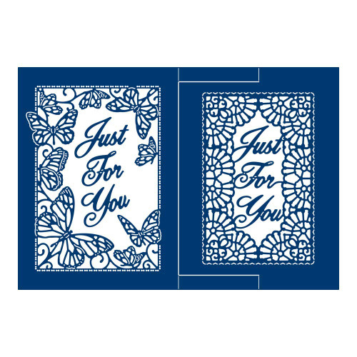 Tattered Lace Symphony Butterflies for You Shaped Card & Die Set, 4 Dies 455706