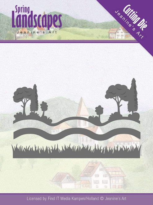 Find It Trading Jeanine's Art Spring Landscapes Die-Landscape Views