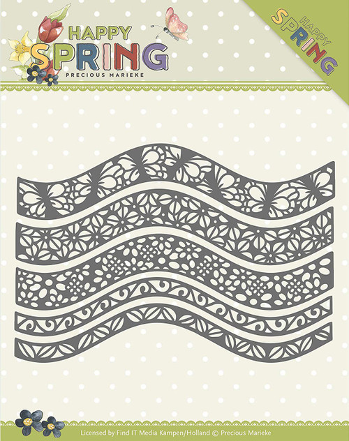 Find It Trading Precious Marieke Happy Spring Die-Happy Borders