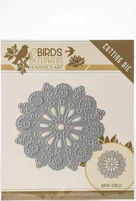 Find It Trading Jeanine's Art Birds & Flowers Die-Daisy Circle JAD10060