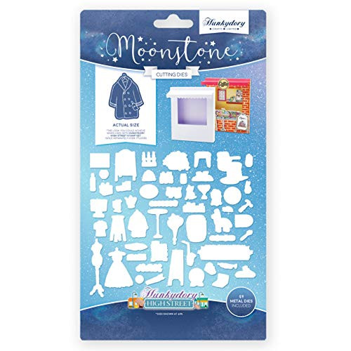 Hunkydory Moonstone Cutting Dies Highstreet MSTONE047