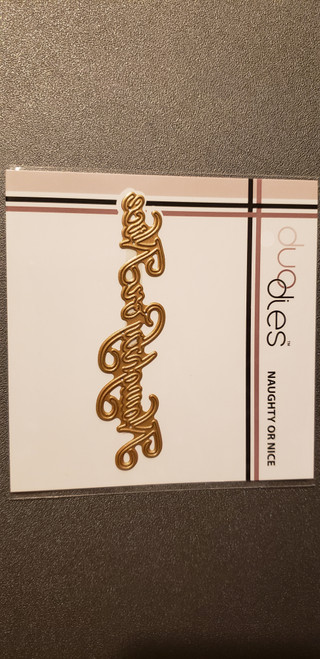 Tattered Lace Duo Dies Naughty or Nice Die 