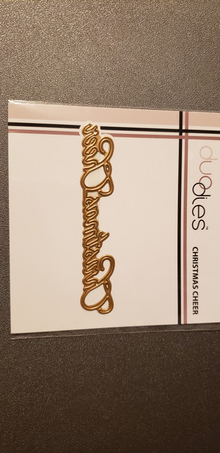 Tattered Lace Duo Dies Christmas Cheer Die 