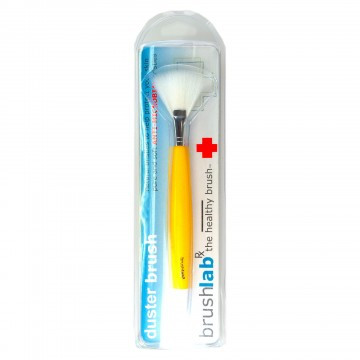 Fan Shaped Anti Bacterial Glitter Brush (Cosmetic Brush)