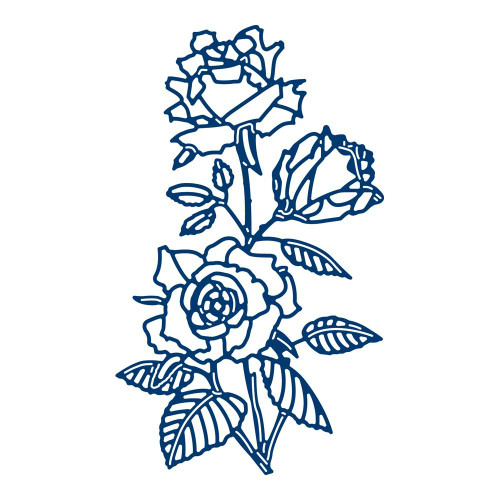 Tattered Lace Sweet Rose Cutting Die 438302