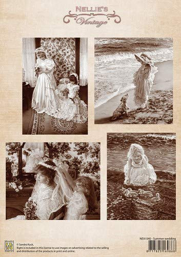 Nellie's Vintage Prints- Summer Wedding NEVI040